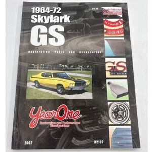YearOne 1964-72 Buick Skylark GS Parts Catalog 2002 Restoration Guide R2102